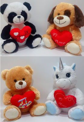 4 ASSTD Children Gift Teddy Bear/Uuicorn/Panda/Dog Plush Toy Adorable