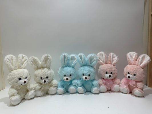 20CM 8&quot; Easter Plush Toy Bunny Rabbit Stuffed Animal with Bowtie