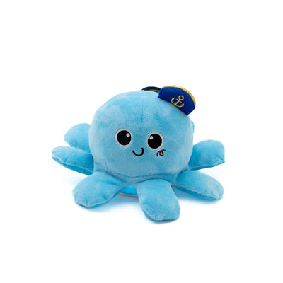 New Lighting, Singing, Circling, Recording & Repeating Octopus Plush Toy BSCI Factory