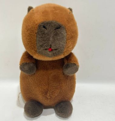 2024 NEW Sitting Capybara Stuffed Toy Customized Lifelike Plush BSCI Audit