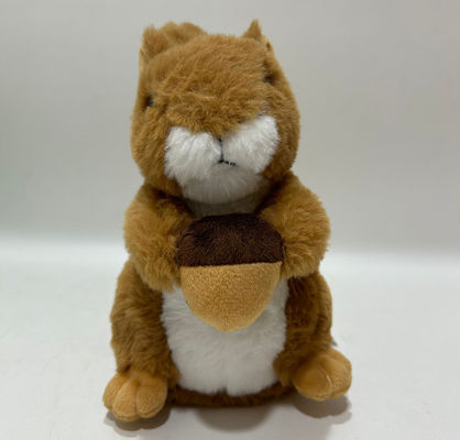 Factory Custom Wholesale Of Recordable Squirrel Plush Toys