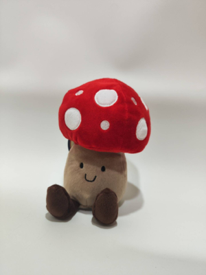 Recording and Repeating Red Mushroom Plush Toy Electronic Toy Best gift for kids functional funny toy