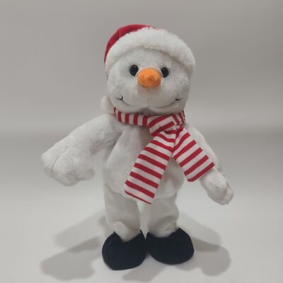 Singing & Dancing Christmas Snowman plush toy