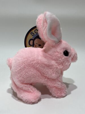 Custom Design Stuffed Animal Cute Cute Hopping Rabbit Elecreonic Plush Toy
