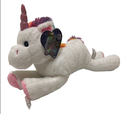 14.37 Inch 0.37m LED Plush Toy Jumbo Unicorn Stuffed Animal Color Changing
