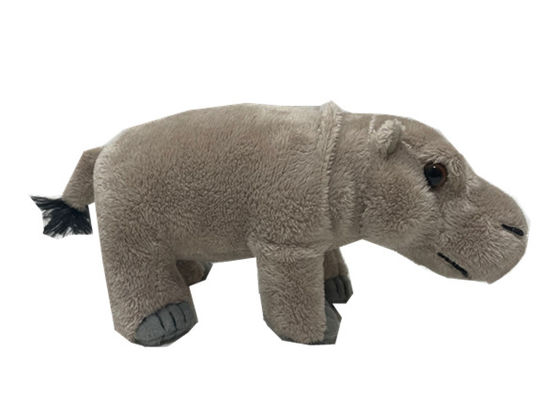 7.87 Inch 0.2M Realistic Environmentally Friendly Stuffed Animals Hippopotamus Plush Toy