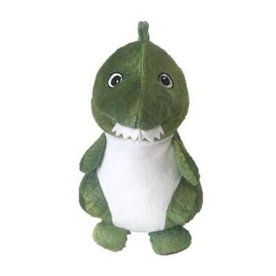 16cm 6.3'' Large Green Dinosaur Plush Cute Repeating Talking Plush Hamster SGS