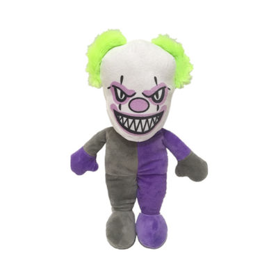 0.35M 13.78 Inch Evil Clown Doll Stuffed Toy Christmas Decoration Lighting Up