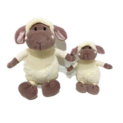 EN71-1-2-3 Customized Plush Toy Sheep Animal For Children Education