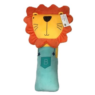 Stuffed Cute Lion Cushion Toy Plush Car Seat Pillow Toy for Safety Relax
