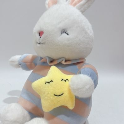 23CM Lovely Sitting Animal Rabbit Plush Toy For Kids