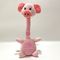 Kids Animated Plush Toy Recording Repeating Pig W/ Twist Neck BSCI Audit