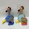 2 CLRS Chicken Squeak Toy Customizable Dog Toy BSCI Audit