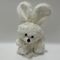 25CM 10&quot; 3 CLRS Easter Plush Toy Bunny Rabbit Stuffed Animal with Bowtie