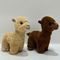 2 CLRS Standing Llama Plush Toy Stuffed Alpaca BSCI Audit