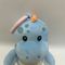 Stroller Toy With Rattle Blue Stegosaurus for Kids Baby Plush Toys BSCI Factory