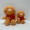 6 and 12 Inch Super Softer Gingerbread Man Adorable and Vivid Gift with Red Scarf For Chrismas