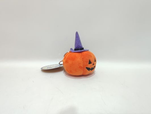 Halloween Pumpkin Keychain Backpack Pendant Cute Stuffed Little Ghost Backpack Pendant