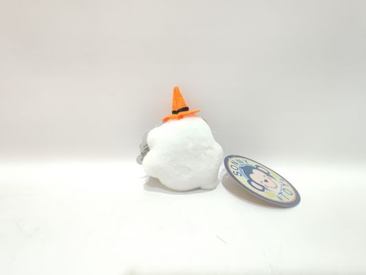 Halloween White Ghost Backpack Hanging Cute Doll Keychain