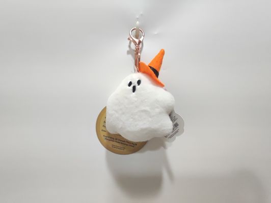 Halloween White Ghost Backpack Hanging Cute Doll Keychain