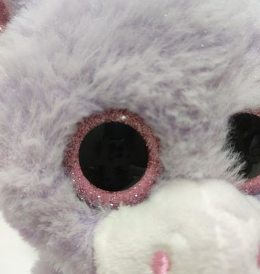 Move big-eyed dinosaur cat print electric plush toy recording speaking function