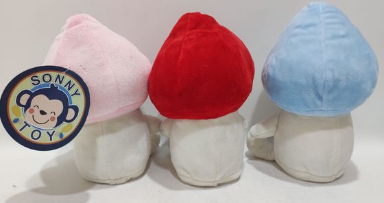 Three color record moving mushrooms left and right electric plush toy soft comfort doll