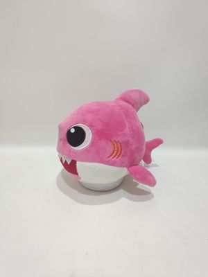 Cute Shark Baby Electric Plush Toy Will Spin and Sing and Light up