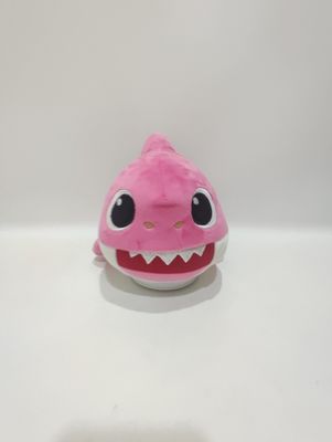 Cute Shark Baby Electric Plush Toy Will Spin and Sing and Light up