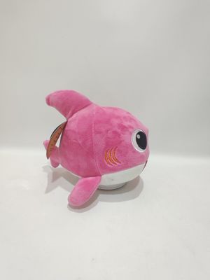 Cute Shark Baby Electric Plush Toy Will Spin and Sing and Light up