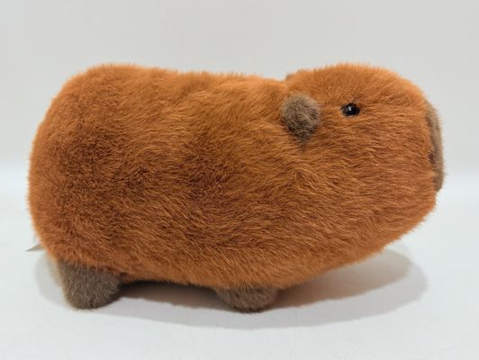 Capybara Plush Toy prone position Cute Decorative Item