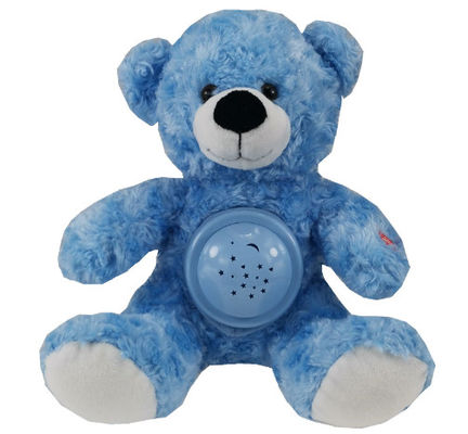 Hot-Selling LED Stuffed Animal Colorful Glowing Plush Teddy Bear Projection Light Lullaby Plush Teddy Bear