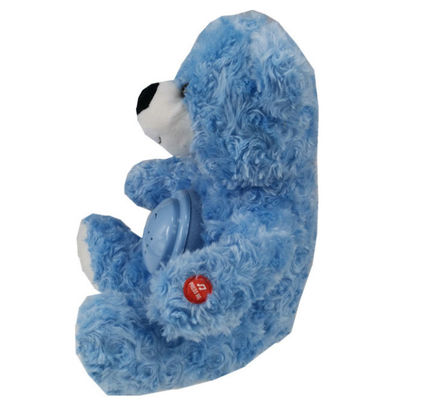 Hot-Selling LED Stuffed Animal Colorful Glowing Plush Teddy Bear Projection Light Lullaby Plush Teddy Bear