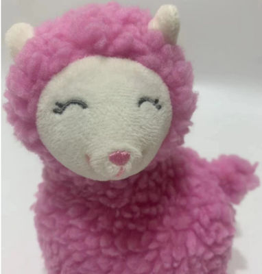 Custom Logo Recording And Repeating Plush Animated Animal Baby Toy Stuffed Llama Toy