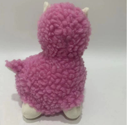Custom Logo Recording And Repeating Plush Animated Animal Baby Toy Stuffed Llama Toy