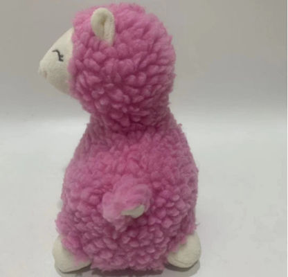 Custom Logo Recording And Repeating Plush Animated Animal Baby Toy Stuffed Llama Toy