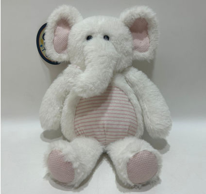 Factory Wholesale Can Customize Small Elephant Plush Toys With Rattle Paper