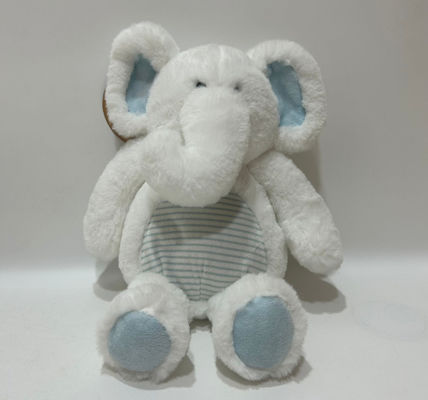 Factory Wholesale Can Customize Small Elephant Plush Toys With Rattle Paper
