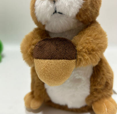 Factory Custom Wholesale Of Recordable Squirrel Plush Toys