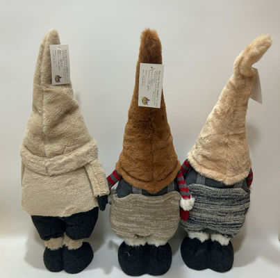 60CM Santa Claus Father Christmas Plush Toy Christmas Decoration Ornaments Thanks Giving Day Gifts