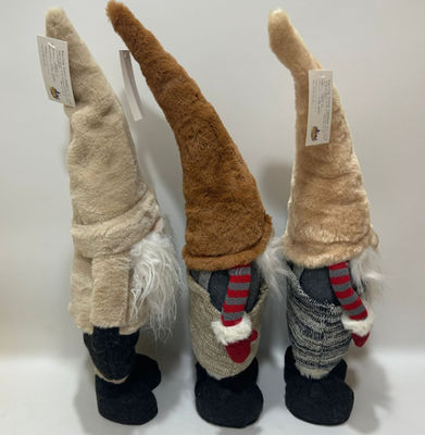 60CM Santa Claus Father Christmas Plush Toy Christmas Decoration Ornaments Thanks Giving Day Gifts