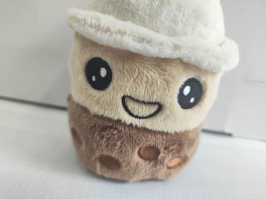 Recording and Repeating Bubble Tea Plush Toy Electronic Toy Functional toy best gift for kids
