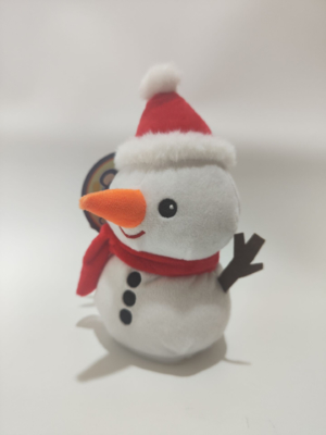 Hot Selling Christmas Recording and Repeating Snowman Toy Electronic Toy Functional toy best gift for kids