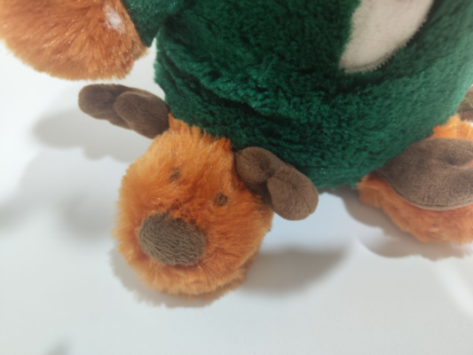 Children Christmas Gift Funny Deer with Shaking Foot and Singing Plush Toy Electronic toy