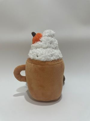 7 Pcs Assorted Pumpkin Latte Plush Toys, Cute Food Stuffed Animals For Kids And Home Decoration