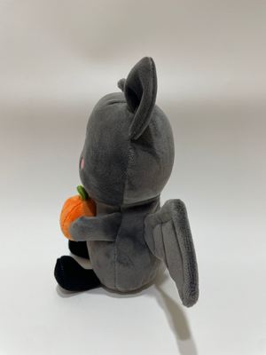 7 Pcs Assorted Bat With Pumpkin Plush Toys, Cute Food Stuffed Animals For Kids And Home Decoration