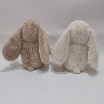 2 Assorted Sitting Lop-Ear Rabbit Plush Toys Soft & Cute Stuffed Bunny for baby