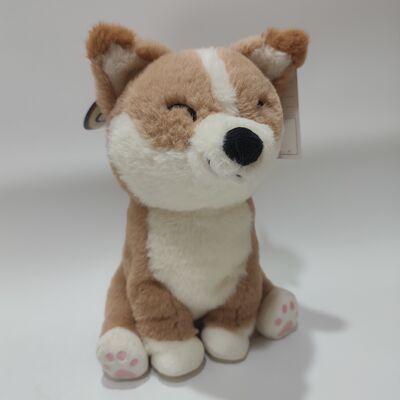 Heated Soft Plush Dog With Clay Beans Pouch Inside