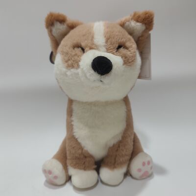 Heated Soft Plush Dog With Clay Beans Pouch Inside