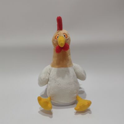 Interactive Recording Chicken with Flapping Wings