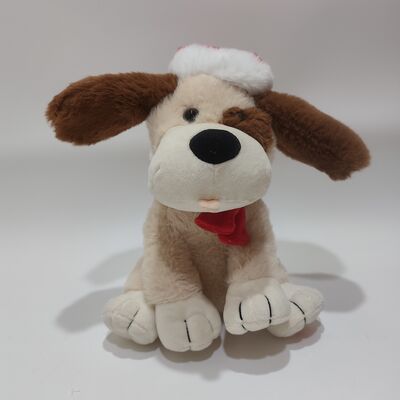 Musical Singing Christmas Dog with Moving Ears